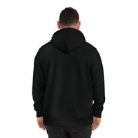 Hoodie Ultra Ombre — Éclats Rouge & Bleu — Édition Fracture