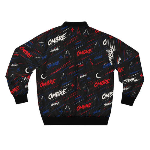 Bomber Ultra Ombre, détail du motif graffiti
