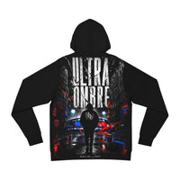 Ultra Ombre Cityscape Hoodie — Urban Night Graphic Pullover