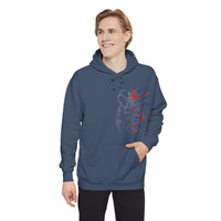 Hoodie Ultra Ombre — Koi Nocturne — Édition Bleue