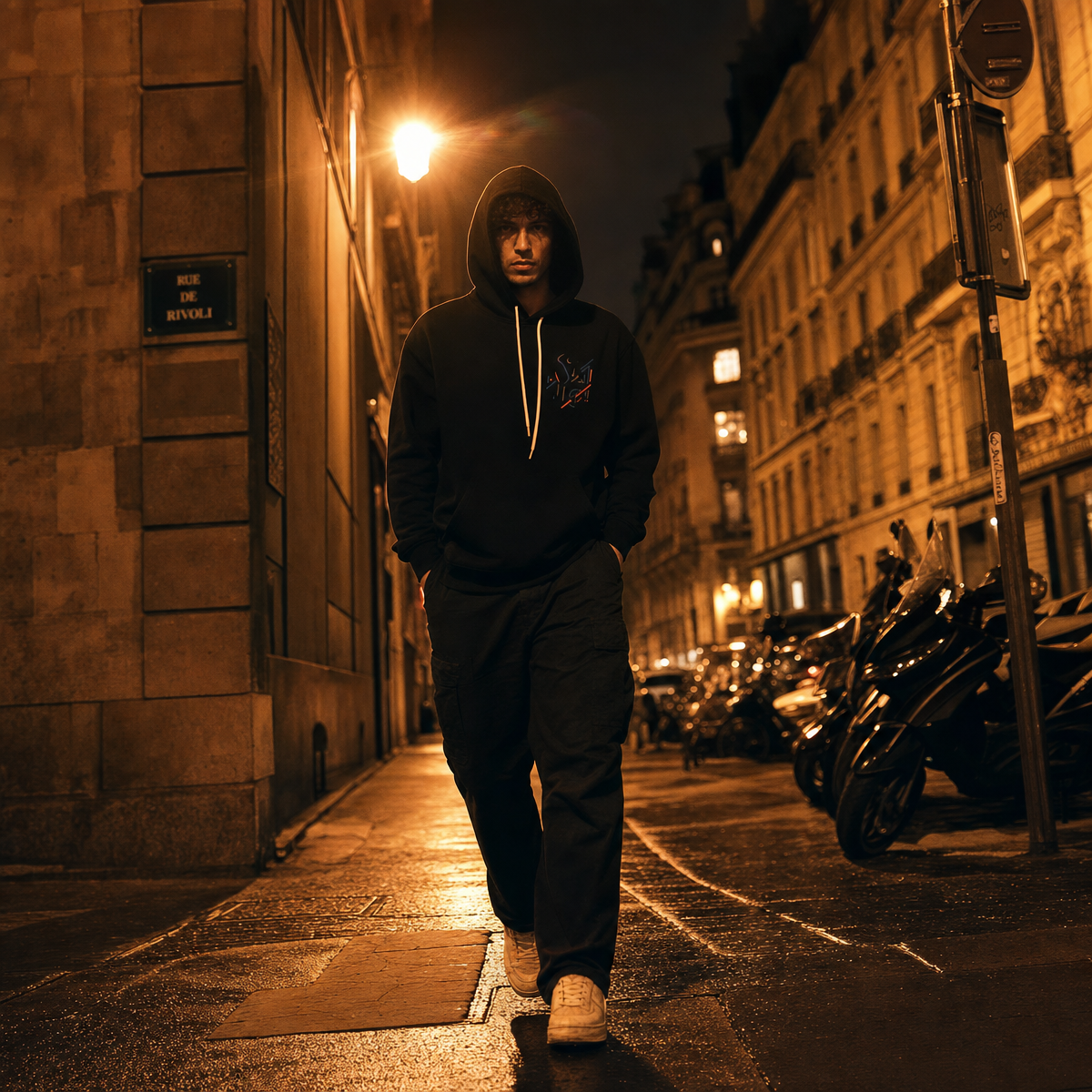 ULTRA OMBRE — Hoodie AOP Série 001