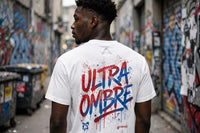 Ultra Ombre — T-Shirt Graffiti Blanc Paris 75