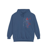 Hoodie Ultra Ombre — Koi Nocturne — Édition Bleue