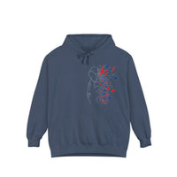 Hoodie Ultra Ombre — Koi Nocturne — Édition Bleue