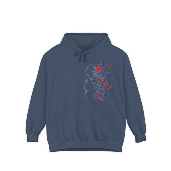 Hoodie Ultra Ombre — Koi Nocturne — Édition Bleue