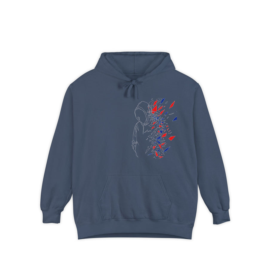 Hoodie Ultra Ombre — Koi Nocturne — Édition Bleue